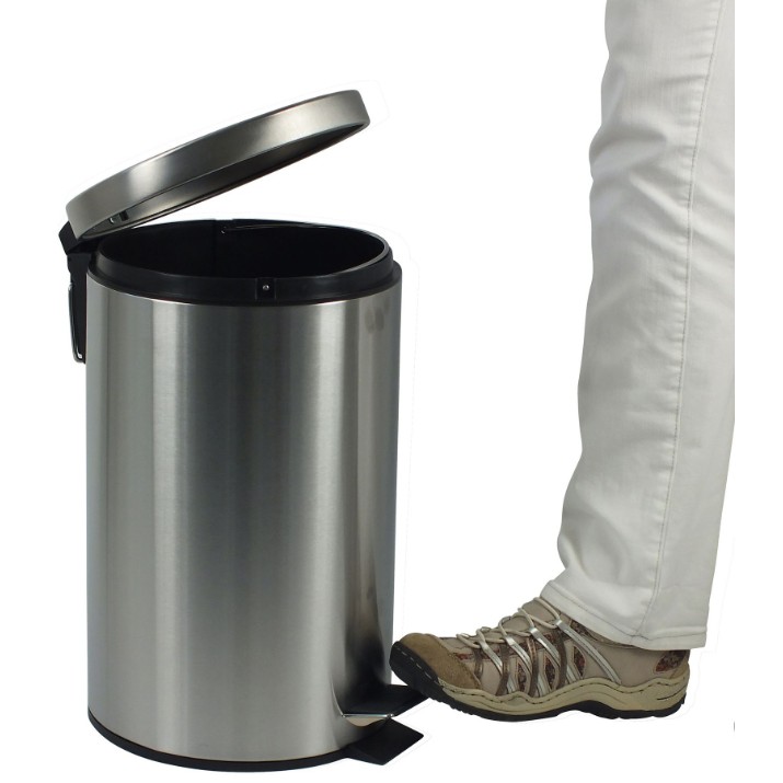 Урна Kela Mala 12L Inox Matte (10927)