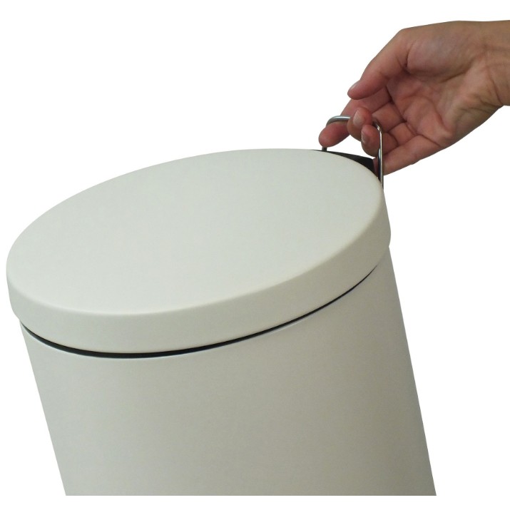 Coș de gunoi Kela Cornell 12L White (10929)