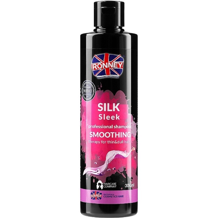 Șampon pentru păr Ronney Silk Sleek Smoothing 300ml (00101)