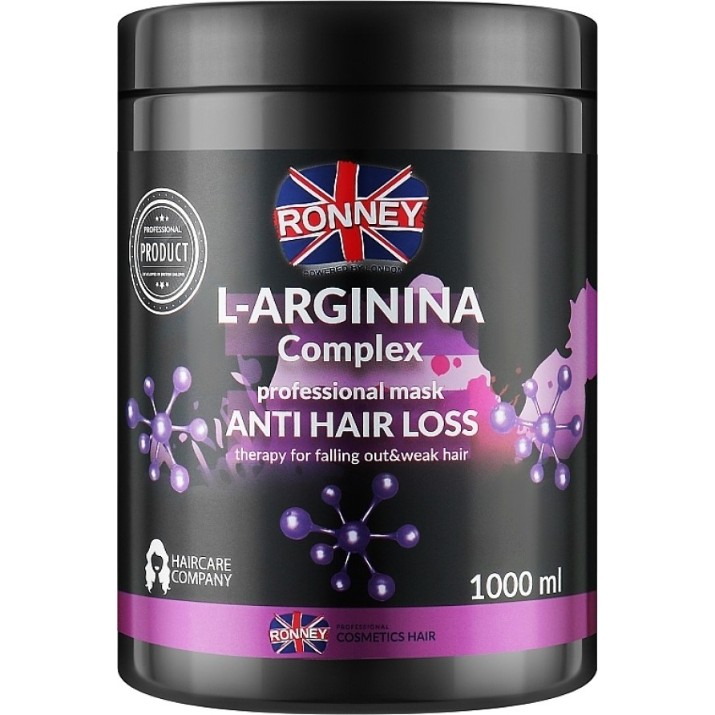 Mască pentru păr Ronney L-Arginine Complex Anti-Hair Loss 1L (00038)