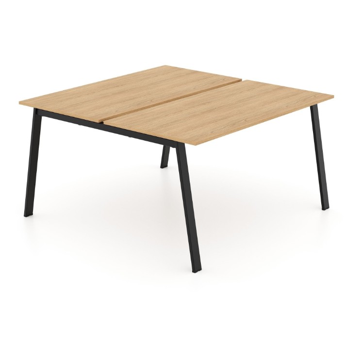 Masă pentru bucătărie Deco Arki Twin 138x140x75 Oak Sonoma/Black (T2AR1414-C01K01)