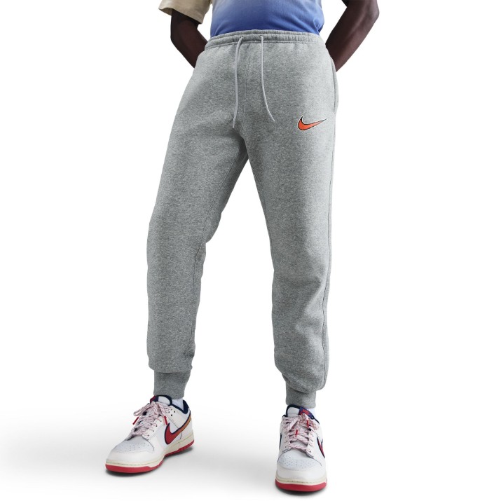 Pantaloni spotivi pentru bărbați Nike M Club Bb Neo Varsity Dark Grey Heather/Light Smoke Grey, s.XXL