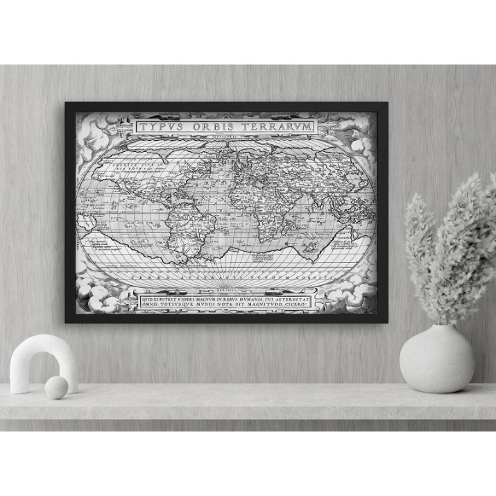 Harta lumii ArtDesign 45x66cm RFK-10003