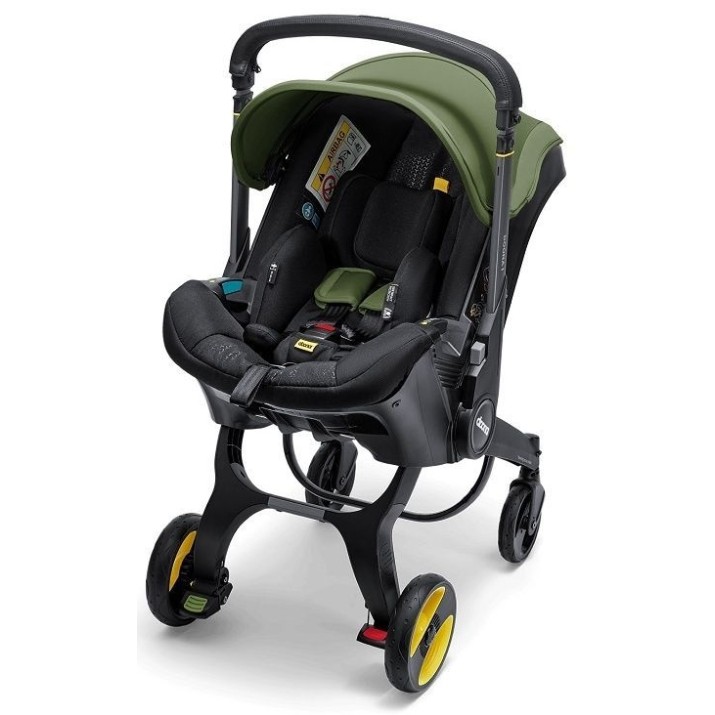 Scaun auto pentru copii Doona i-Size Desert Green 2in1 (SP350-20-042-041)