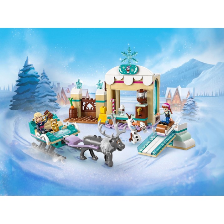 Set de construcție Lego Disney Anna's Sleigh Adventure (43256)
