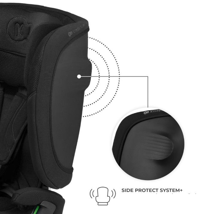 Детское автокресло Kinderkraft Fix2Go i-Size Black (KCFI2GO0BLK0000)
