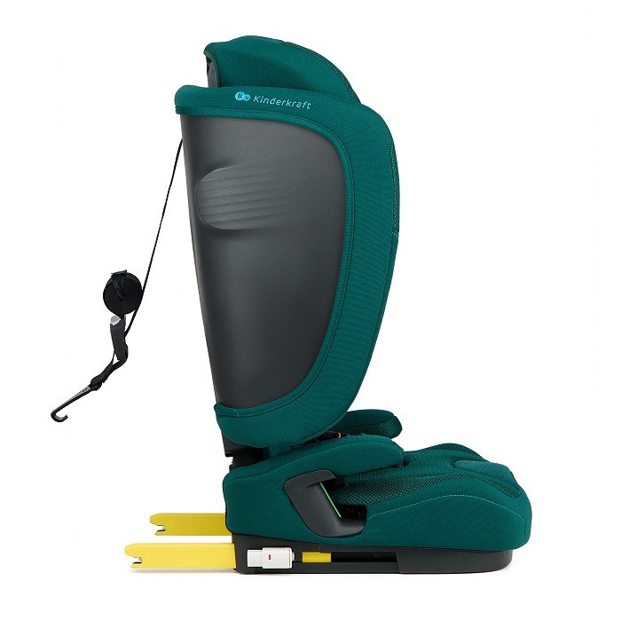 Scaun auto pentru copii Kinderkraft Fix2Go i-Size Green (KCFI2GO0GRE0000)