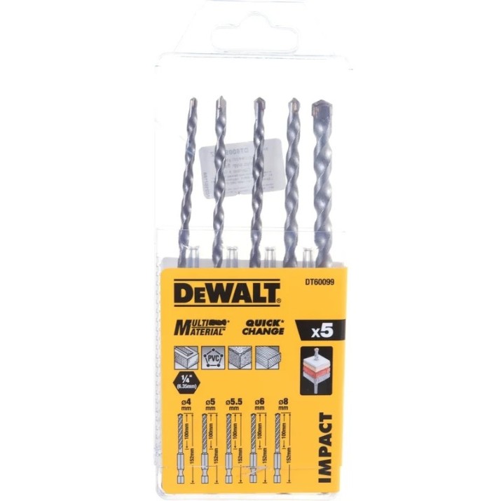 Set de burghie DeWalt DT60099