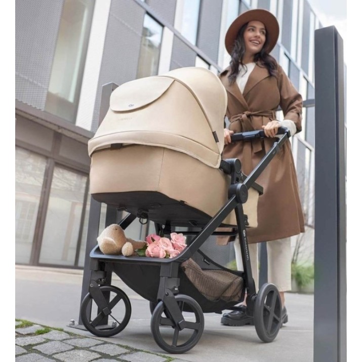 Коляска Kinderkraft Newly 3in1 Mink Pro Beige (KSNEWL00BEG300I)