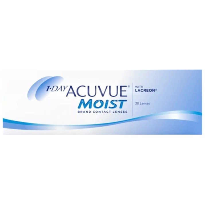 Lentile de contact Acuvue Acuvue Moist 1-Day -1.75 N30
