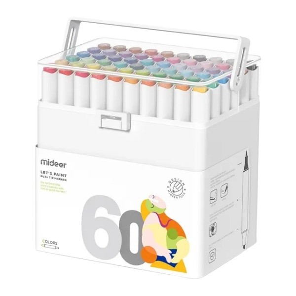 Маркер Mideer 60pcs (6936352541868)
