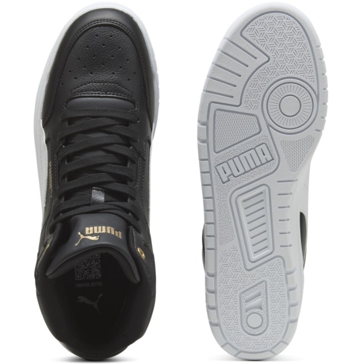 Ботинки мужские Puma Shuffle Downtown Mid Puma Black/White/Gold, s.44