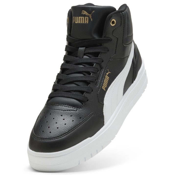 Ботинки мужские Puma Shuffle Downtown Mid Puma Black/White/Gold, s.44