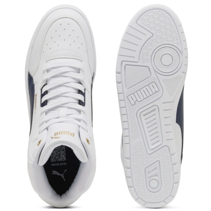 Ботинки мужские Puma Shuffle Downtown Mid Puma White/Navy/Gold, s.45