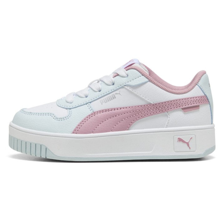 Кеды детские Puma Carina Street Puma White/Poised Pink/Sea Glass, s.32.5