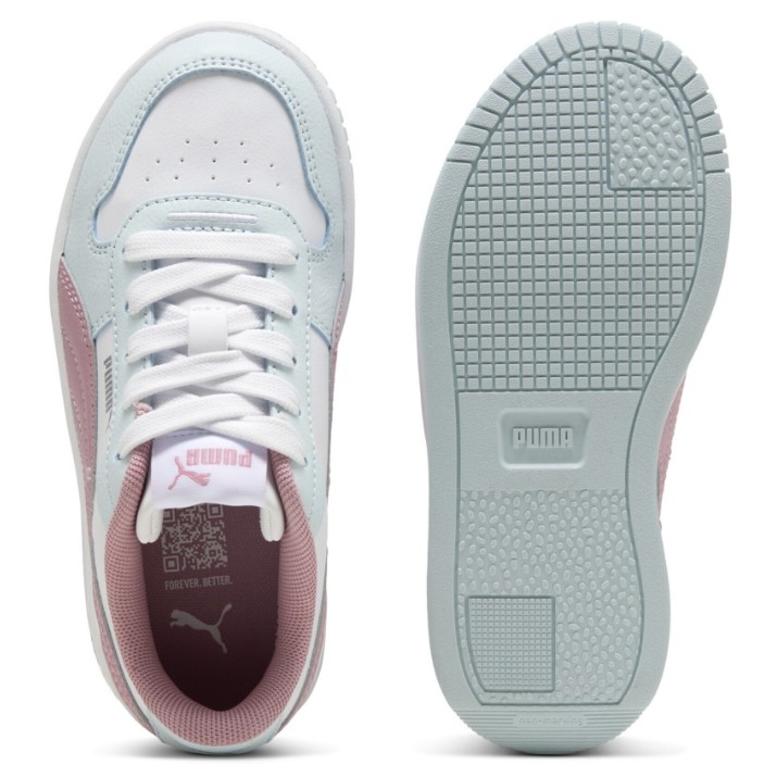 Кеды детские Puma Carina Street Puma White/Poised Pink/Sea Glass, s.32.5