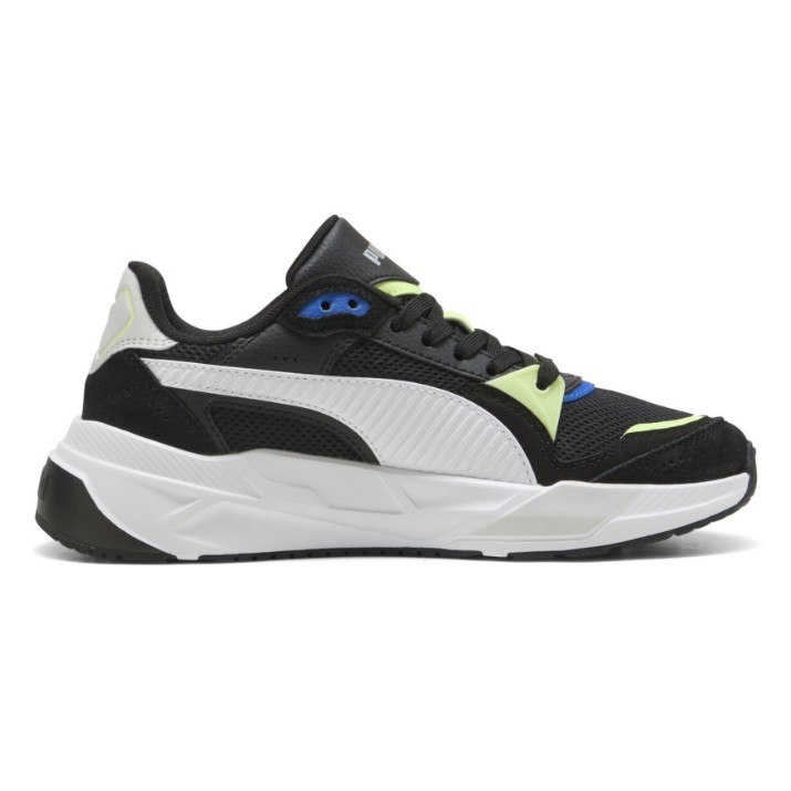 Adidași pentru copii Puma Trinity 2 Jr Puma Black/Phite/Fizzy Light, s.37.5