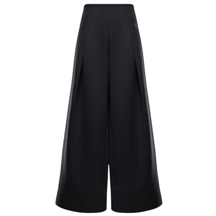 Pantaloni spotivi de dame Nike Sportswear Tech Fleece High-Waisted Pleated Black, s.S