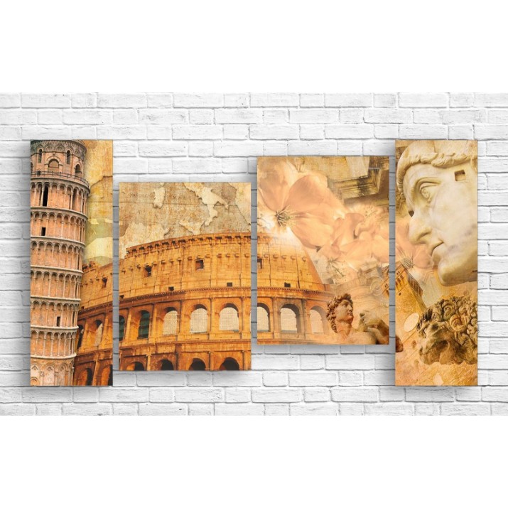 Pictură ArtDesign Leaning Tower of Pisa 119x65cm (R-10108)