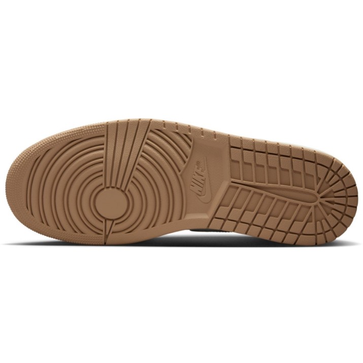 Кеды мужские Nike Air Jordan 1 Low Sail/College Grey/Hemp/Fire Red, s.45.5