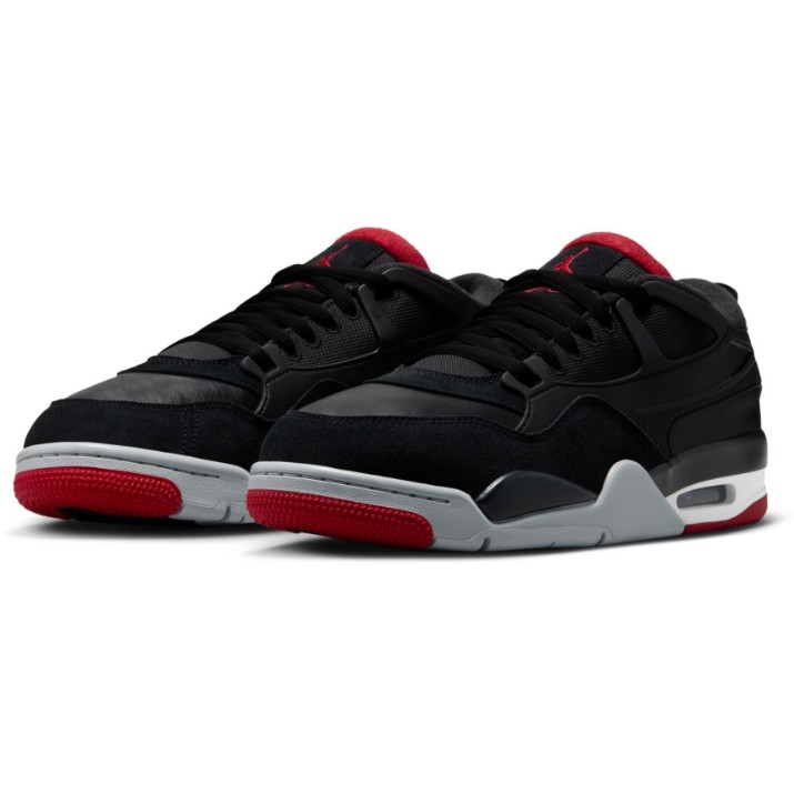 Кроссовки мужские Nike Air Jordan 4 Rm Black/Wolf Grey/White/Varsity Red, s.40.5