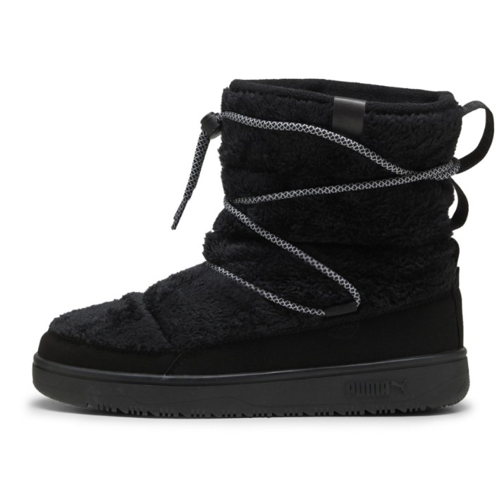 Bocanci pentru dame Puma Snowbae Suede Puma Black/Flat Dark Gray, s.38