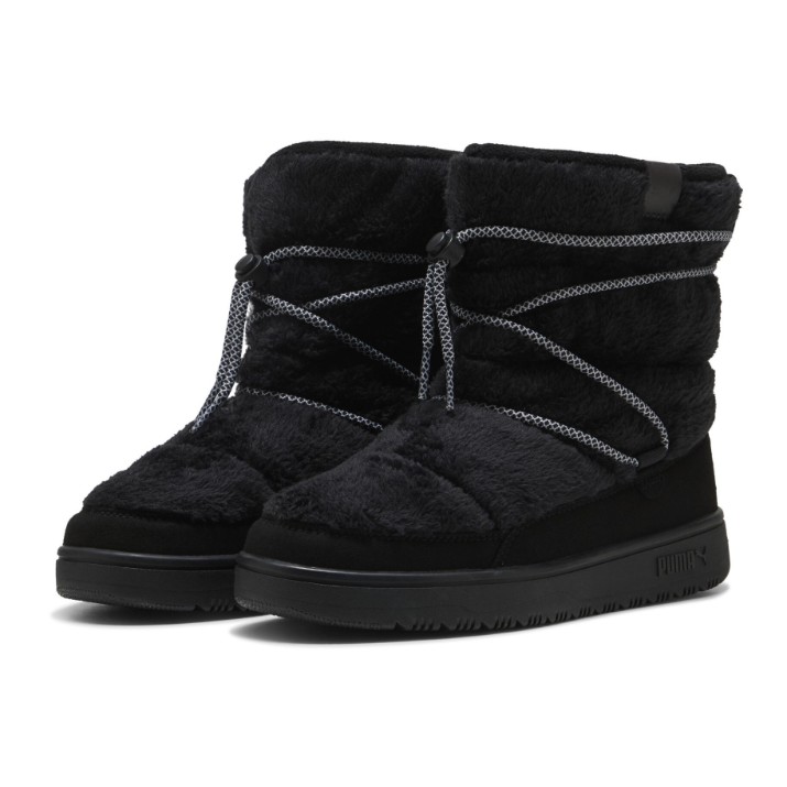 Ботинки женские Puma Snowbae Suede Puma Black/Flat Dark Gray, s.40.5