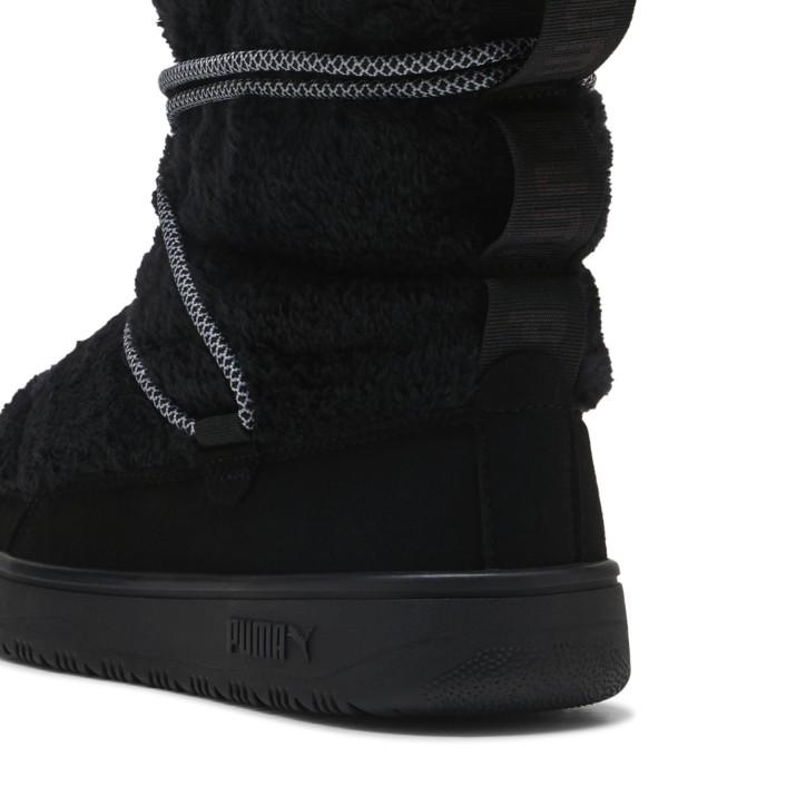 Ботинки женские Puma Snowbae Suede Puma Black/Flat Dark Gray, s.40.5