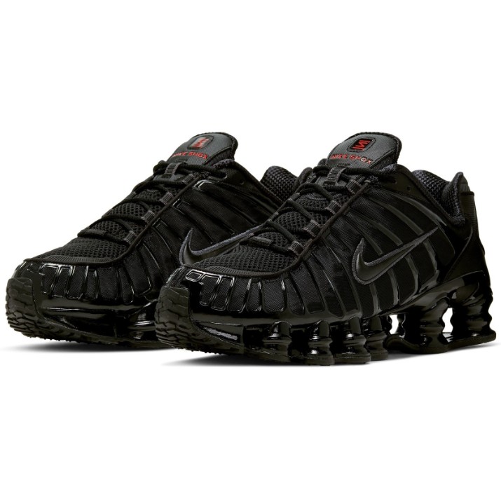 Adidași pentru bărbați Nike Shox Tl Black/Metallic Hematite/Max Orange, s.40