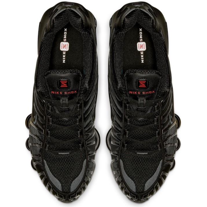Adidași pentru bărbați Nike Shox Tl Black/Metallic Hematite/Max Orange, s.44.5
