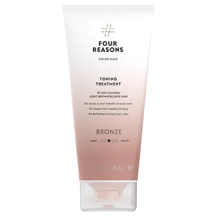Mască tonifiantă pentru păr Four Reasons Bronze 200ml