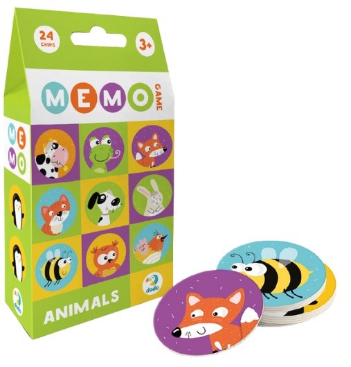 Настольная игра Dodo Memo Game: Animals (301239)
