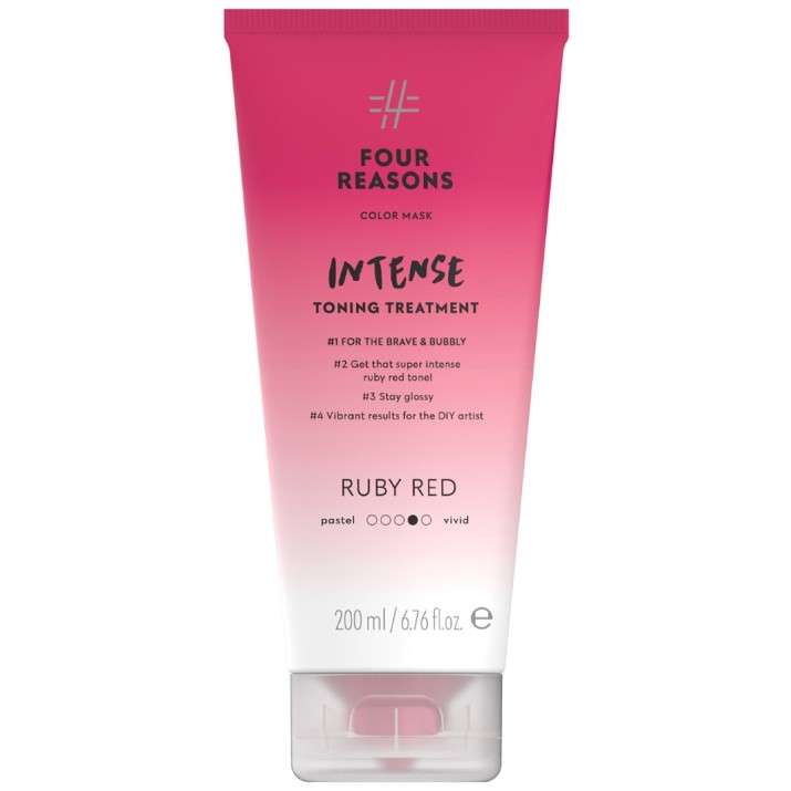 Тонирующая маска для волос Four Reasons Intense Ruby Red 200ml