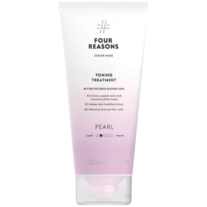 Mască tonifiantă pentru păr Four Reasons Pearl 200ml