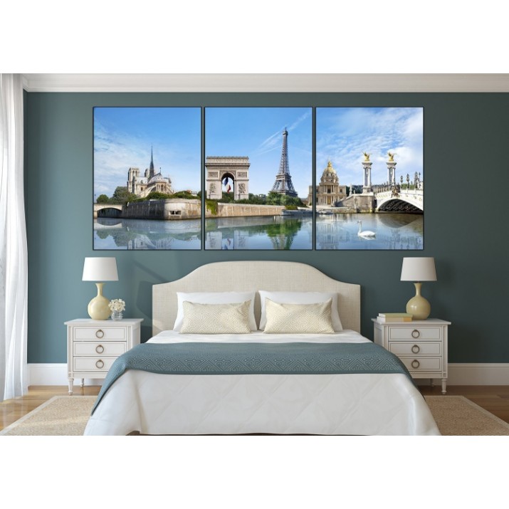 Pictură ArtDesign Panorama of cities 130х57cm (B-10041)