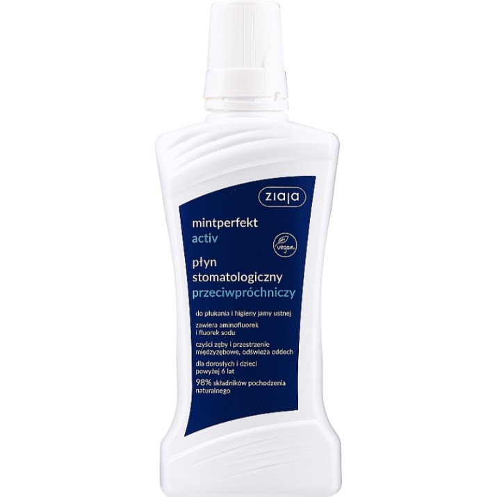 Ополаскиватель для полости рта Ziaja Mintperfect Active 500ml