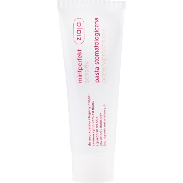 Зубная паста Ziaja Mintperfect Sensitive Anti-Caries 75ml