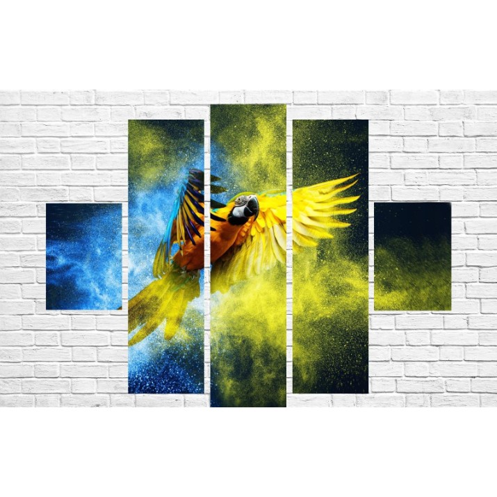 Pictură ArtDesign Parrot 134х101cm (F-10125)