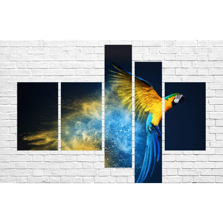 Pictură ArtDesign Parrot 160х119cm (F-10124)