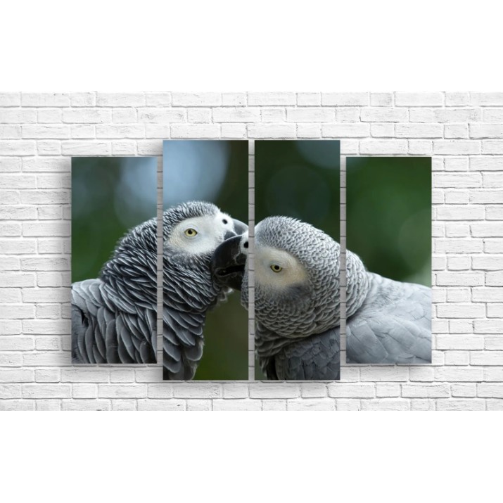 Картина ArtDesign Parrots in love 120х80cm (F-10092)
