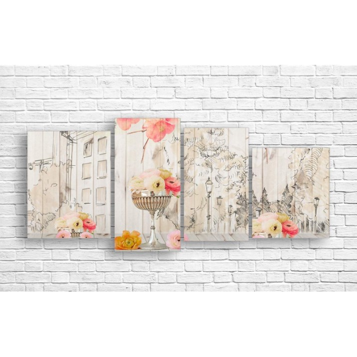 Картина ArtDesign Peonies 147x65cm (R-10248)