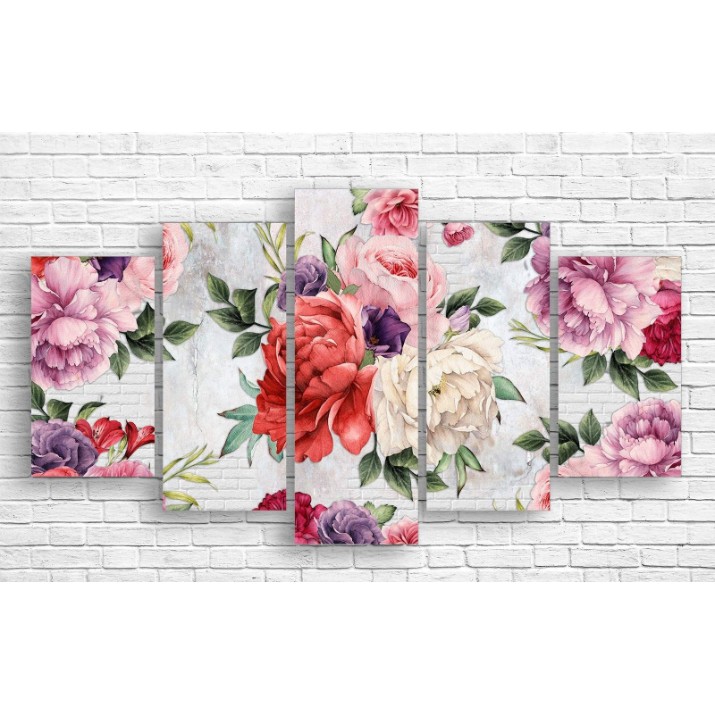 Pictură ArtDesign Peonies 150x80cm (R-10298)