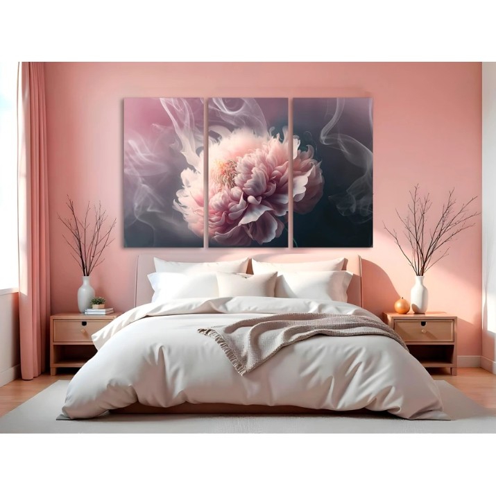 Картина ArtDesign Peony in the haze 109x65cm (C-10399)