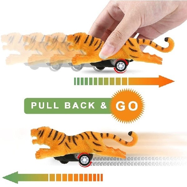 Figurine animale Essa Toys Surprise Egg: Wild Animals (6002013143433)