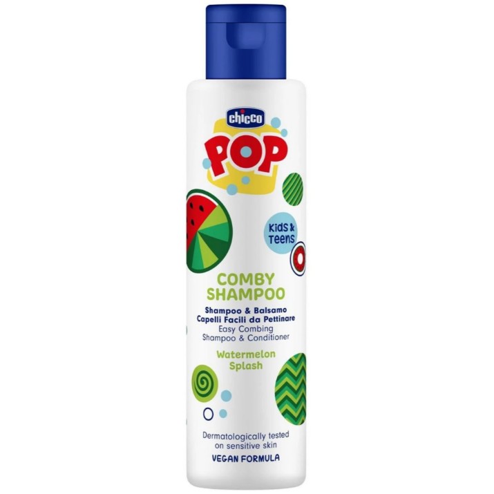Șampon și balsam pentru bebeluși Chicco Pop Watermelon 250ml
