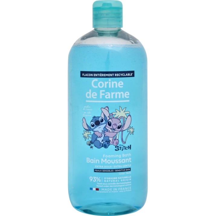 Spuma de baie pentru bebeluși Corine de Farme Lilo & Stitch 500ml