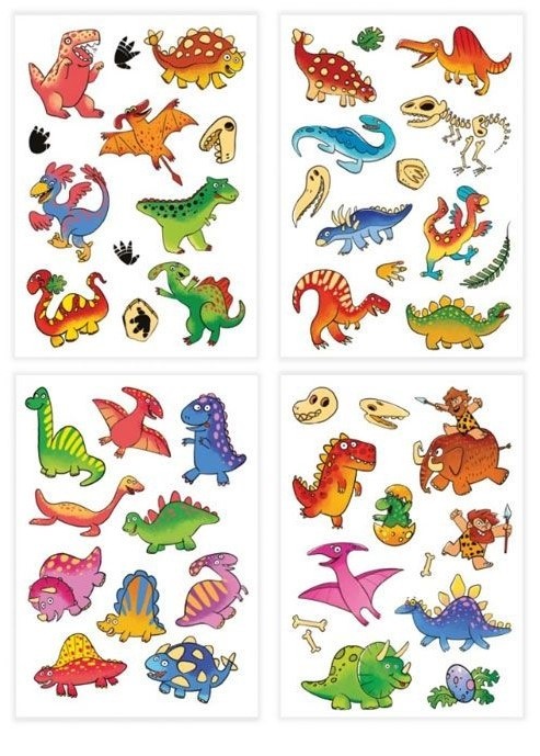 Тату Dodo Dinotime 46pcs (4823115906472)