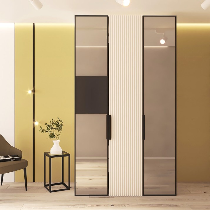 Dulap Bayro Modena 1350x2400x530 White (604782)