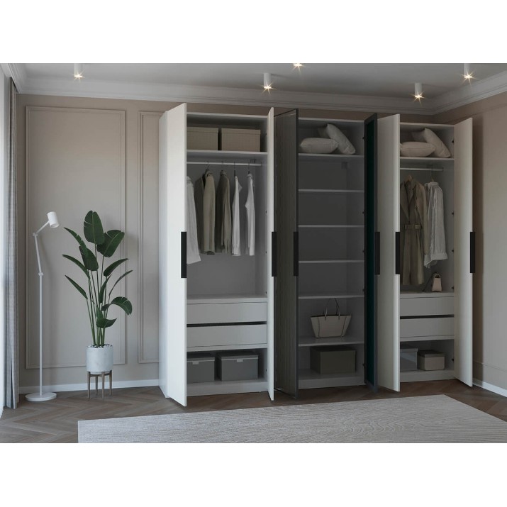 Dulap Bayro Modena 2700x2400x530 White (604792)