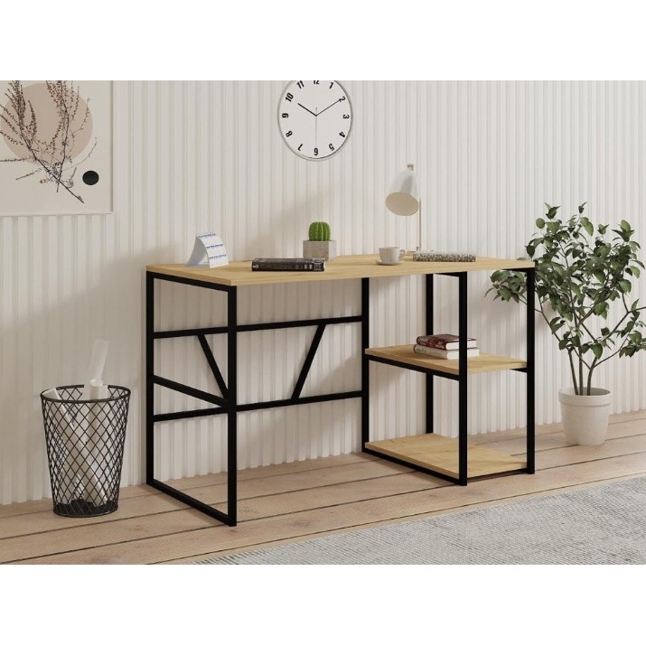 Masa de birou Trendy Caste Oak Sapphire 120x74x60cm GTR005721
